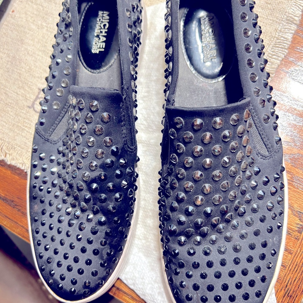 Michael Kors Studded Slip-on Sneakers